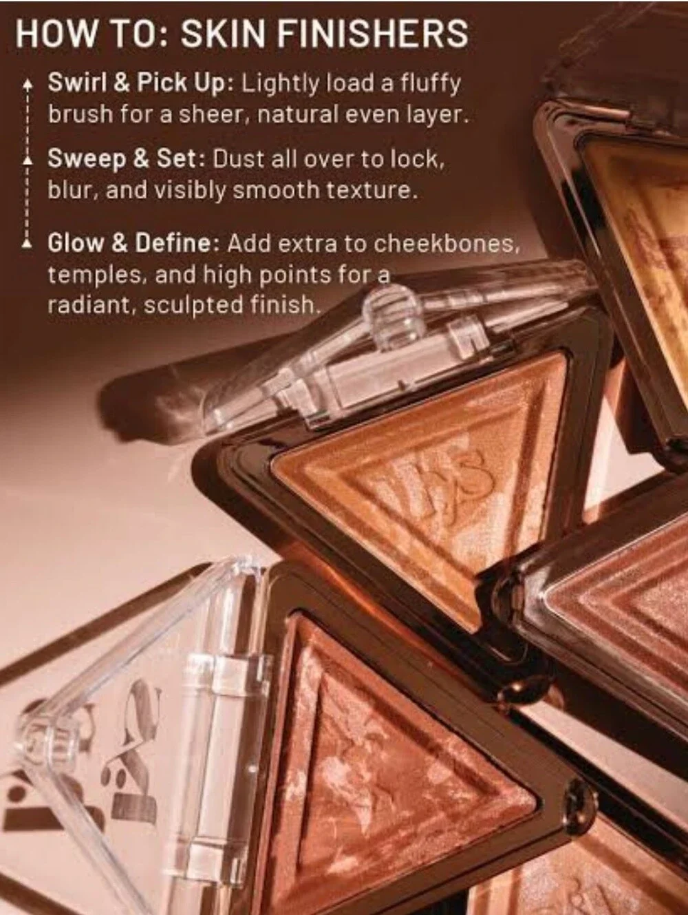 LYS Light Diffusing Skin Finisher Setting Powder/Bronzer In Worthy